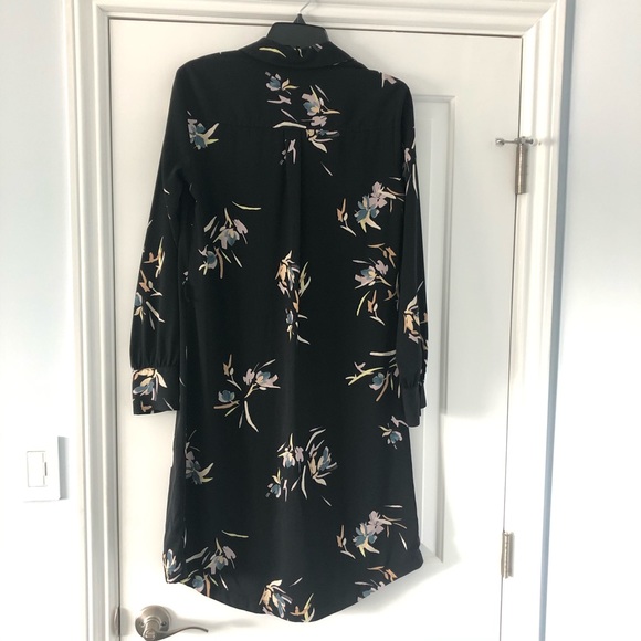 A New Day Black Button Down Dress - Picture 4 of 7